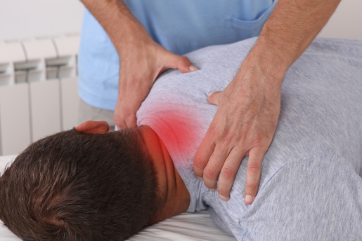 A trigger pontok lazítása pontnyomással történik